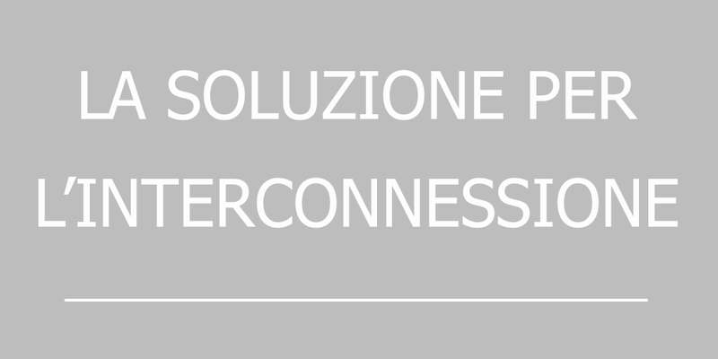 Soluzione per interconnessione